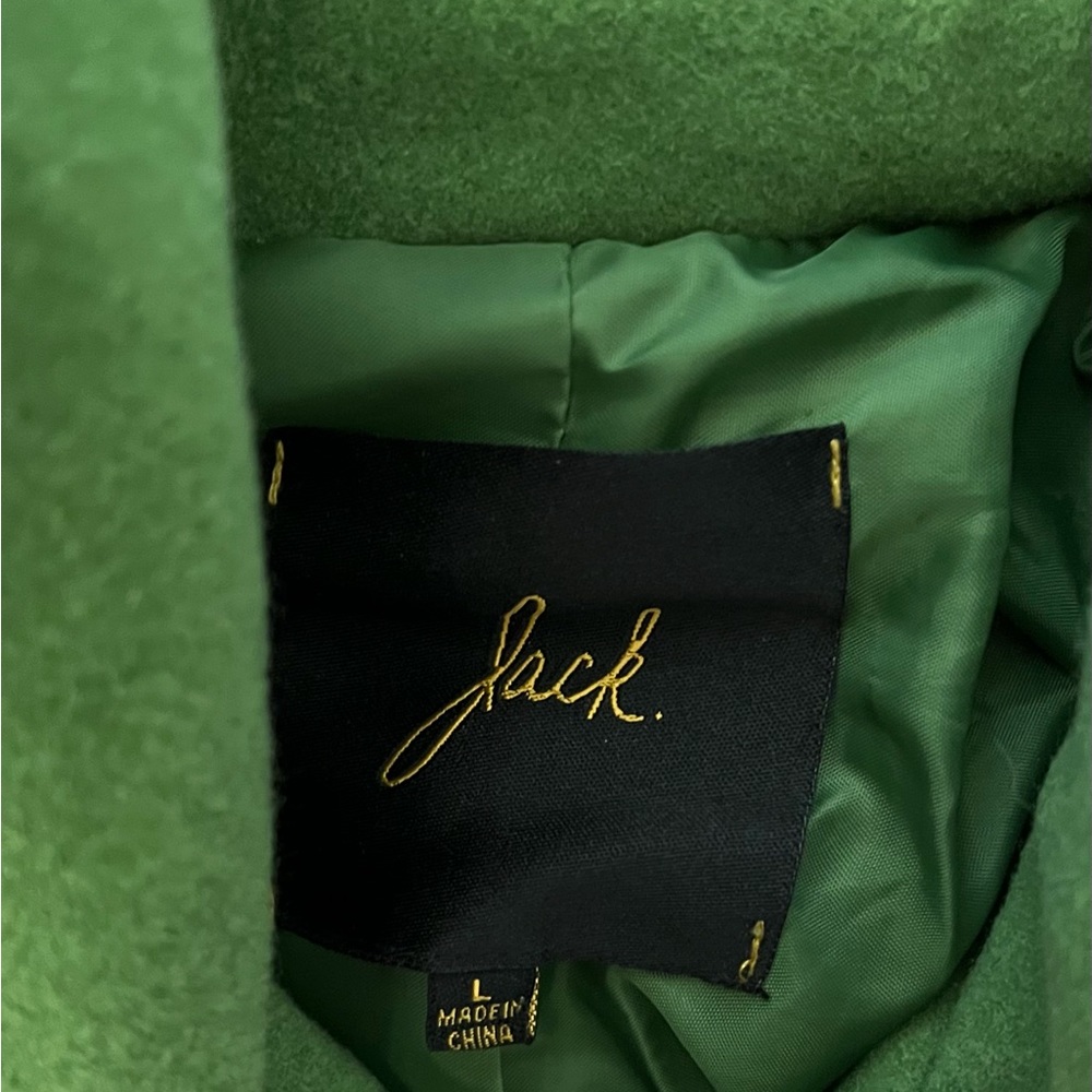 Green Jack by BB Dakota pea coat. Women’s size Large. - Picture 6 of 7